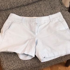 J. Crew Light Blue Chino Shorts